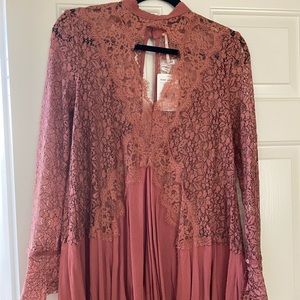 Free People Lace Top